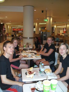 Pre-tournament snack