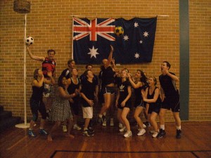 Team photo after victory against Kellyville