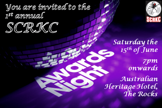 Awards Night Invitation